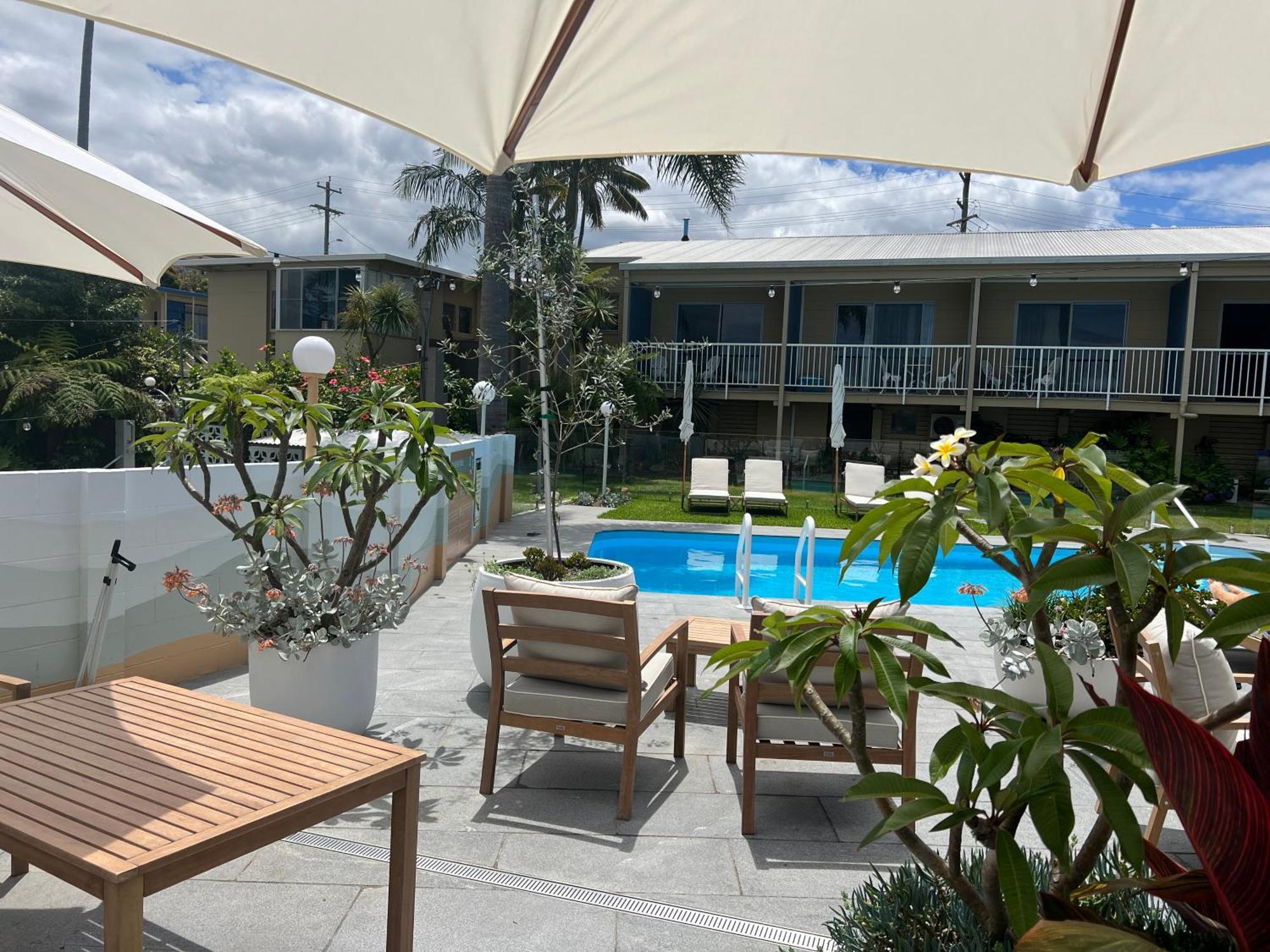 South Seas Motel Merimbula Bagian luar foto